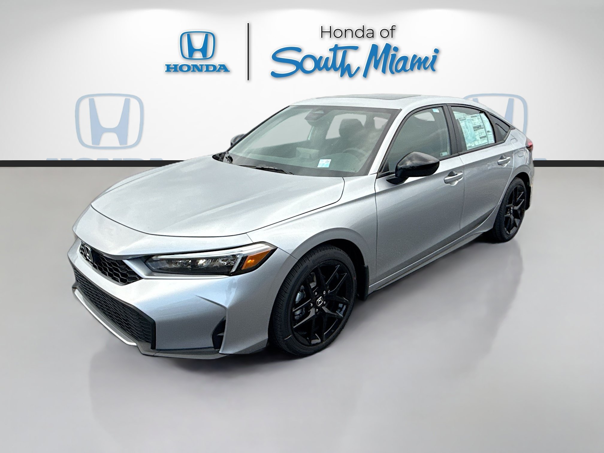 New 2026 Solar Silver Metallic Honda Sport image 3
