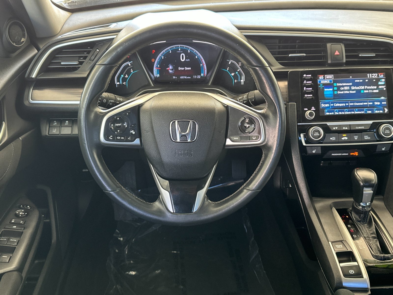Used 2021 Aegean Blue Metallic Honda EX image 13