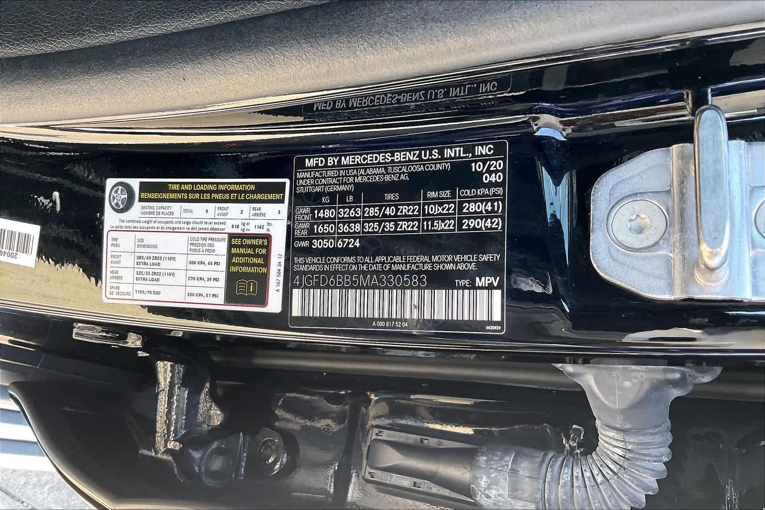 Used 2021 Black Mercedes-Benz AMG® GLE 53 image 37