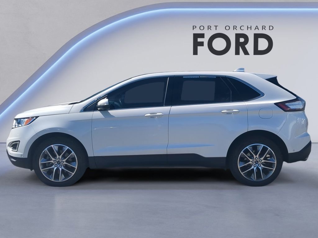Used 2017 White Ford Titanium image 3