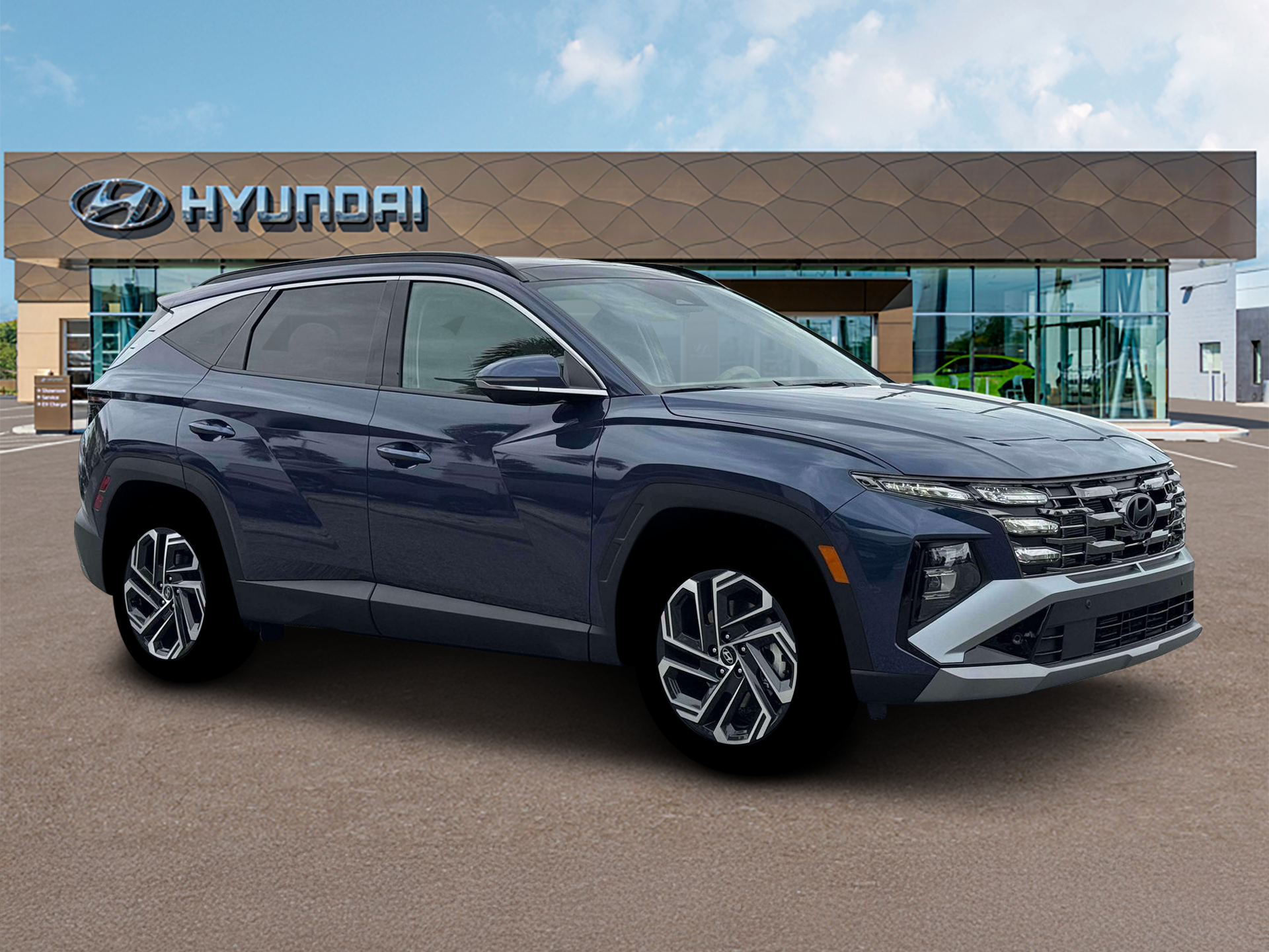 New 2026 Blue Hyundai Limited AWD image 10