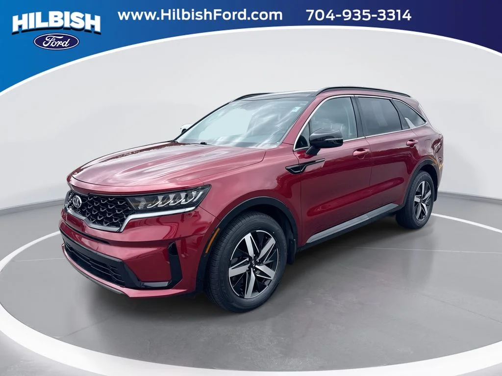 Used 2021 Red Kia S image 1