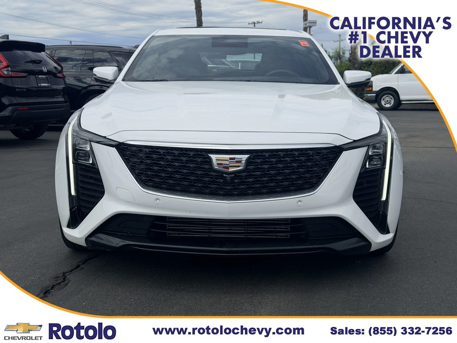 Used 2025 Summit White Cadillac Premium Luxury image 2