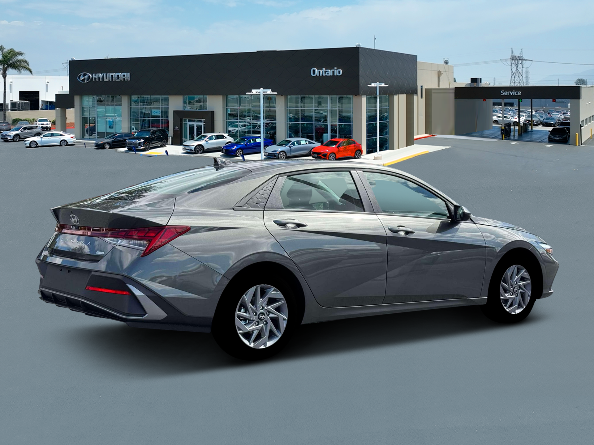 New 2026 Gray Hyundai Blue image 8