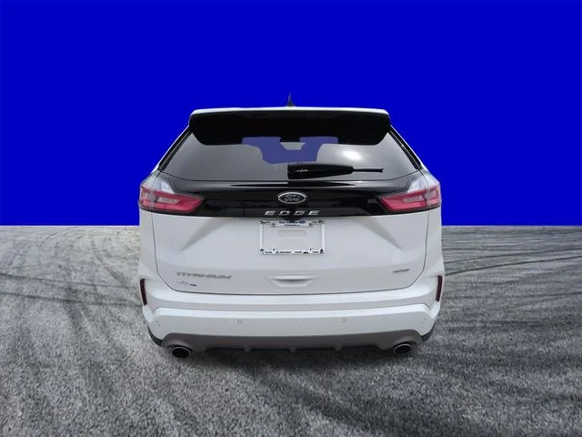 Used 2024 White Metallic Ford Titanium image 5