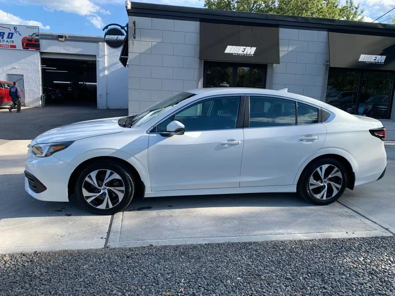 Used 2021 White Subaru Premium Sedan 4D image 5
