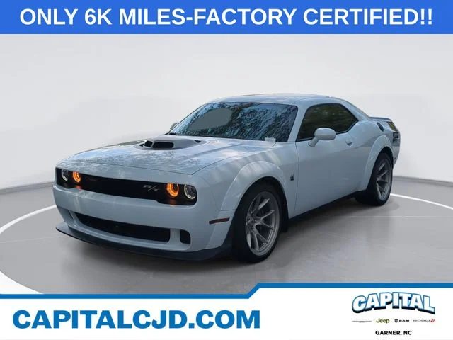 Used 2023 White Dodge R/T Scat Pack Widebody image 1