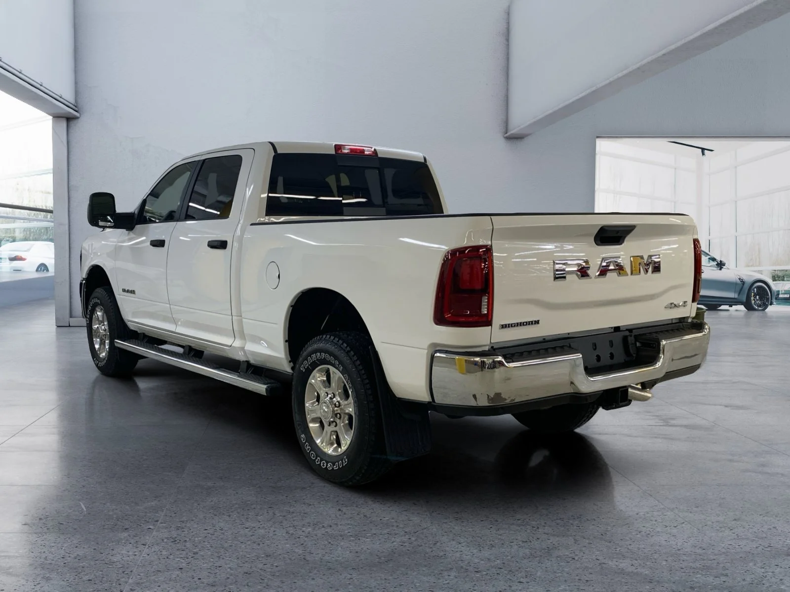 New 2026 Bright White Ram Big Horn image 3