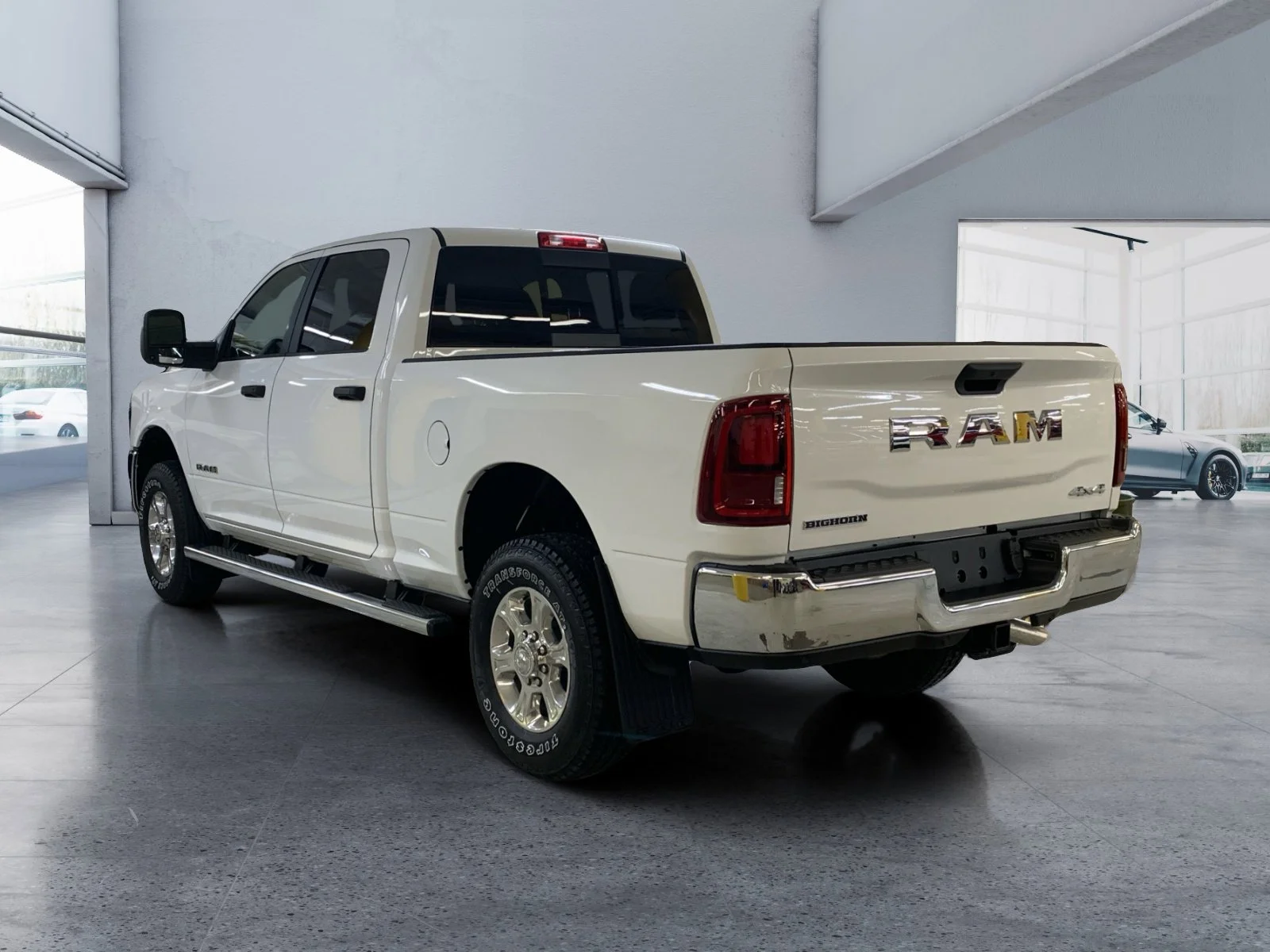 New 2026 Bright White Ram Big Horn image 3