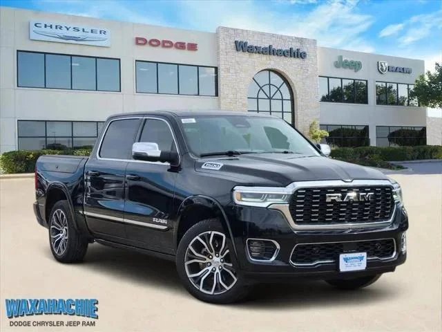 New 2026 Diamond Black Crystal Pearl-Coat Exterior Paint RAM Tungsten image 1