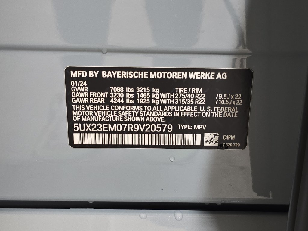 Used 2024 Brooklyn Grey Metallic BMW xDrive40i image 34