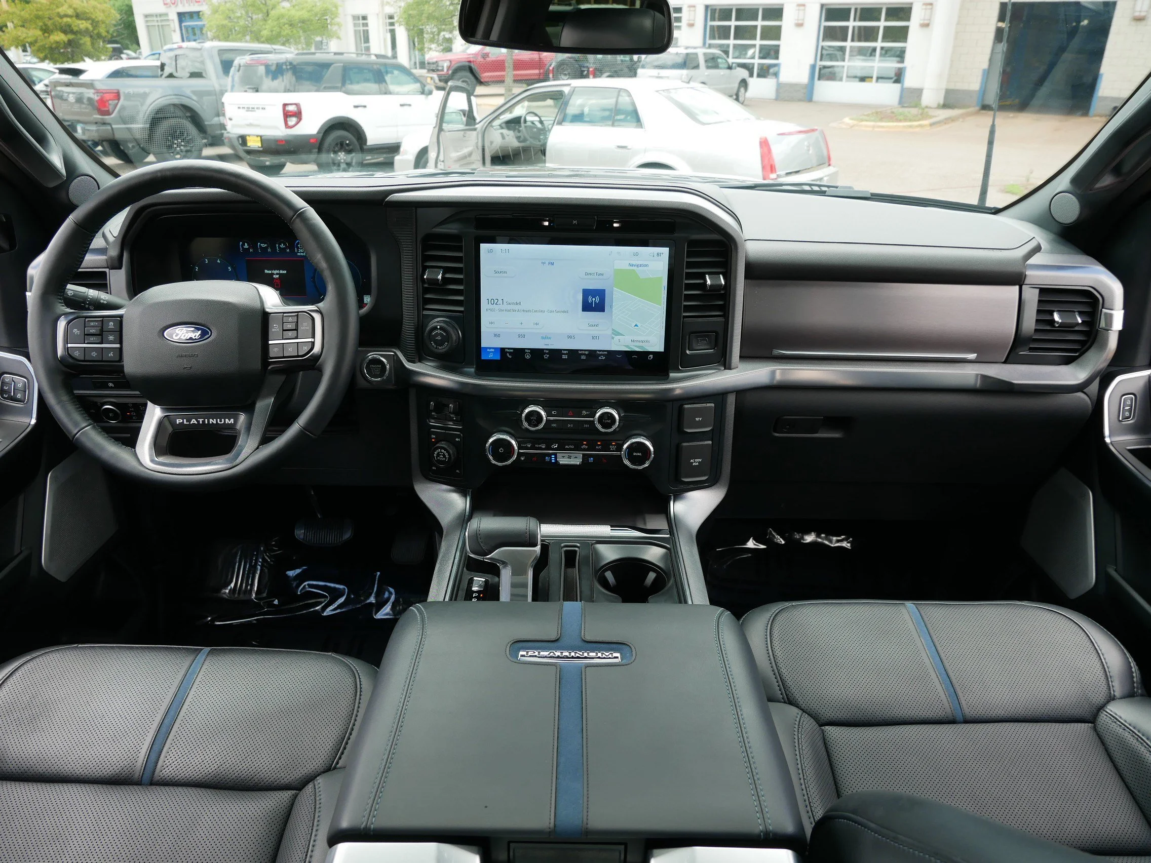 Used 2025 Agate Black Metallic Ford Platinum image 10