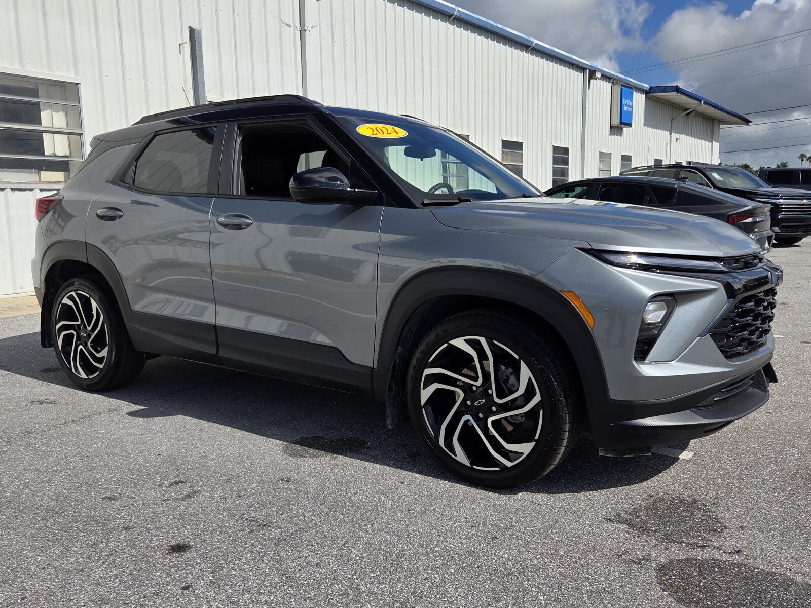Used 2024 Sterling Gray Metallic Chevrolet RS image 7