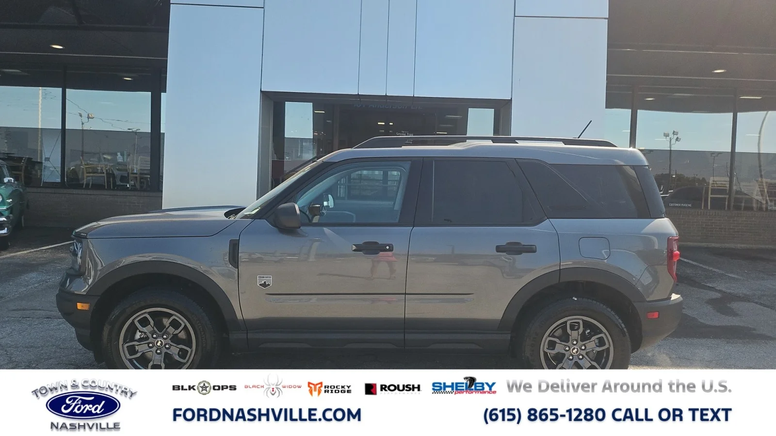 Used 2023 Carbonized Gray Metallic Ford Big Bend 4WD image 2