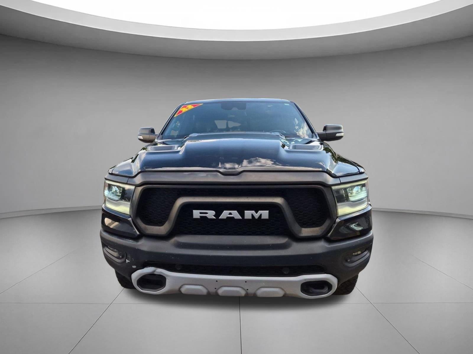 Used 2022 Diamond Black Crystal Pearlcoat Ram Rebel image 8