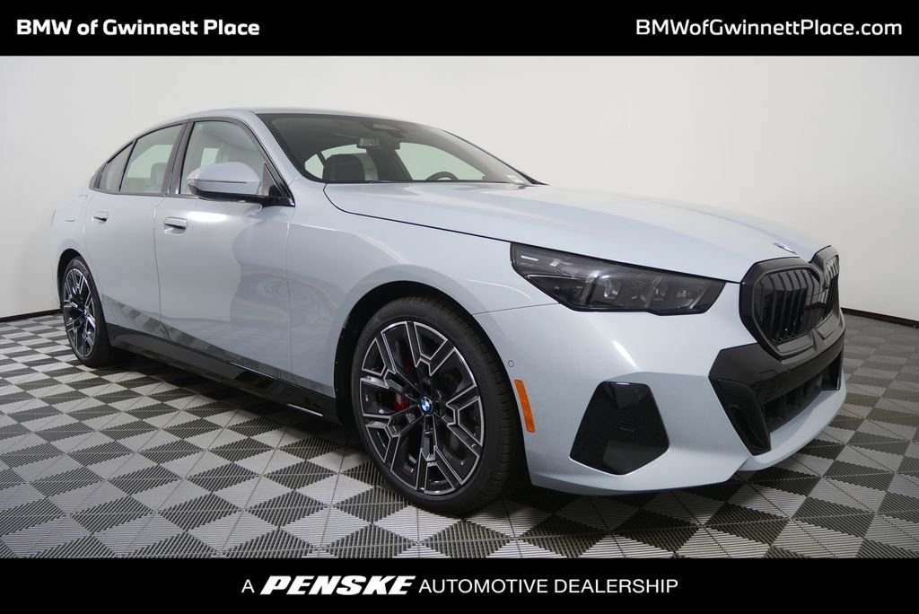 New 2027 Brooklyn Grey Metallic BMW 530i image 1