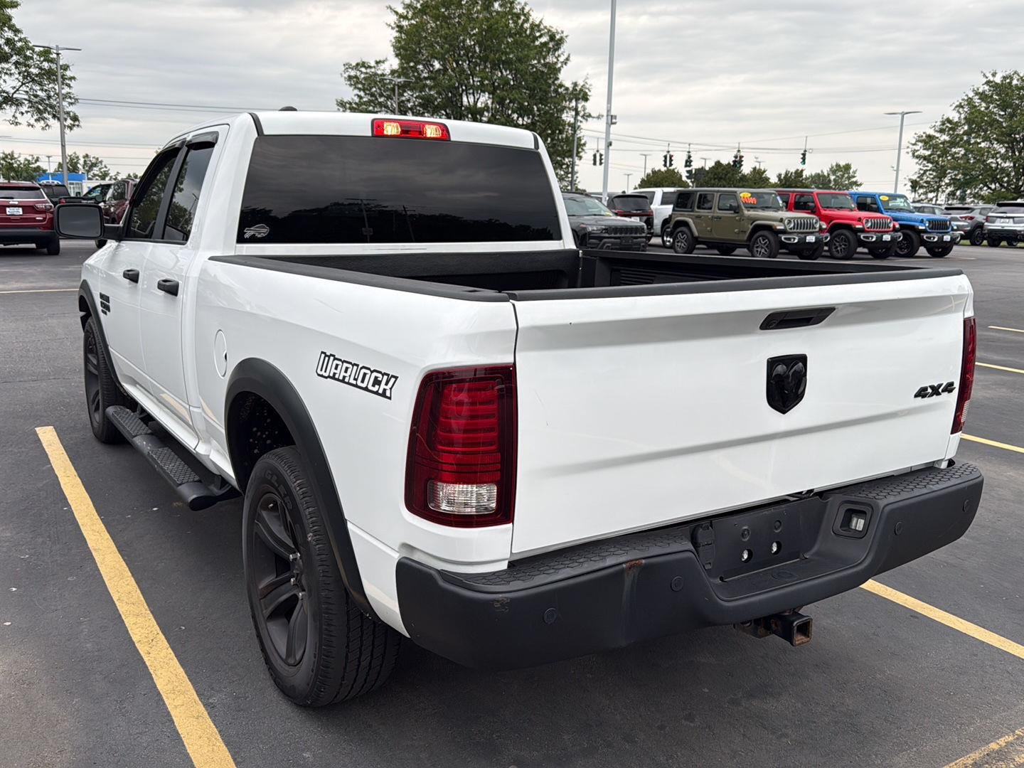 Used 2021 Bright White Clearcoat Ram Warlock image 5