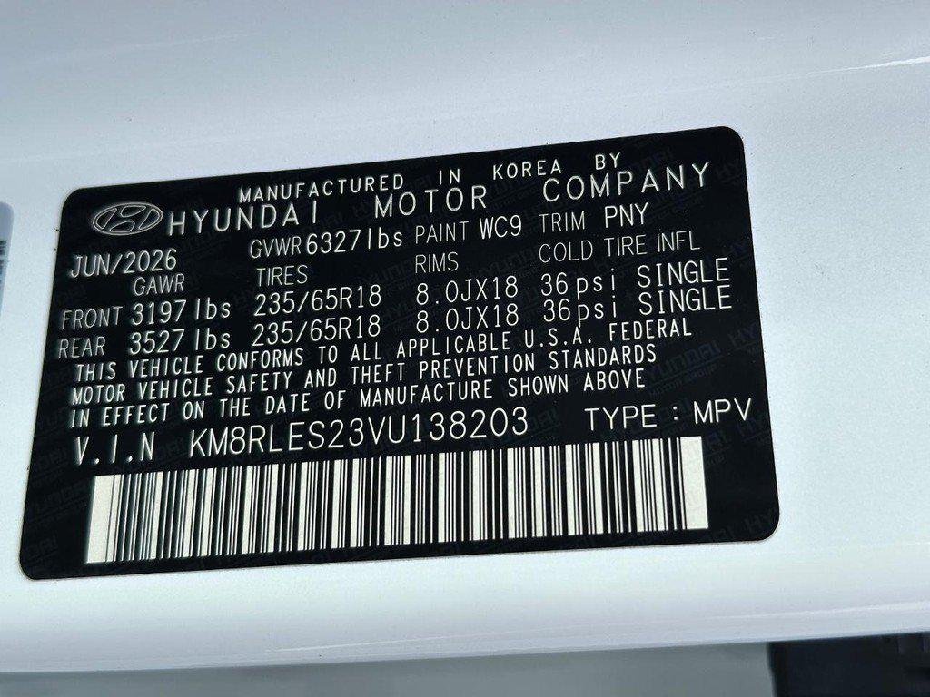 New 2027 White Hyundai SEL AWD image 19
