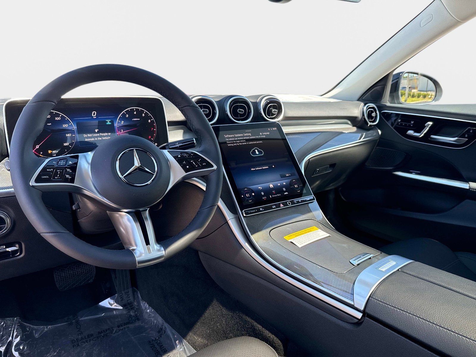 New 2026 Black Mercedes-Benz C 300 Sedan image 14