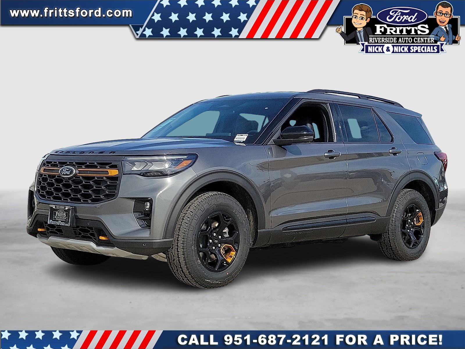 New 2026 Carbonized Gray Metallic Ford Tremor® image 1