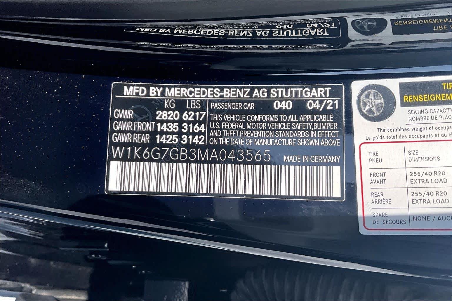 Used 2021 Obsidian Black Mercedes-Benz S 580 image 32