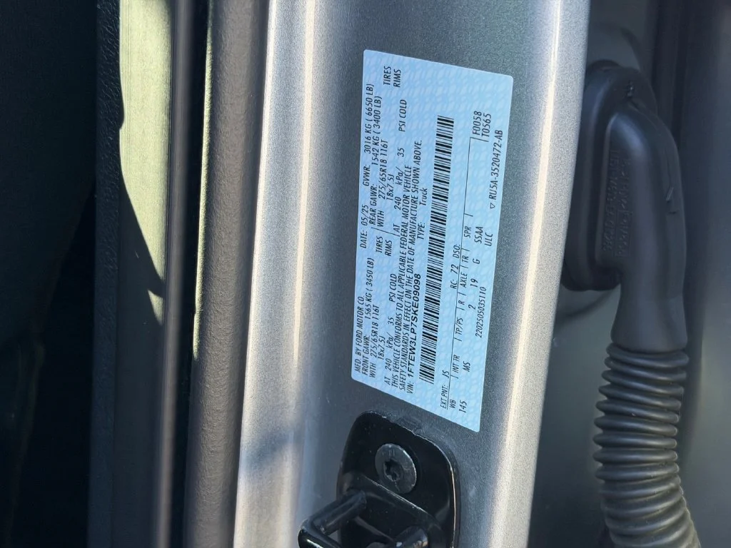 Used 2025 Iconic Silver Metallic Ford XLT image 11