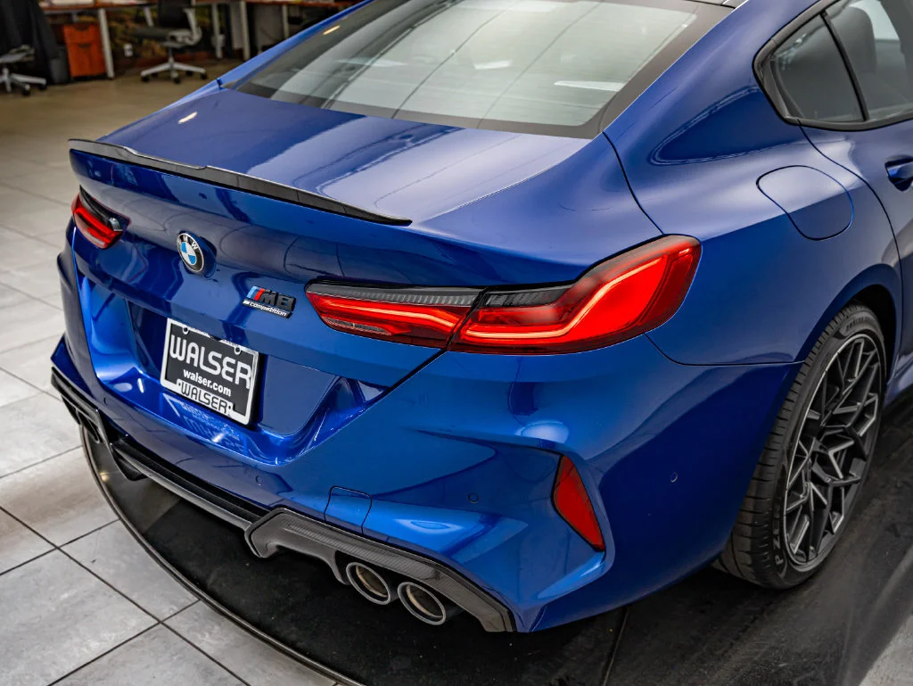 Used 2024 Marina Bay Blue Metallic BMW Competition image 18