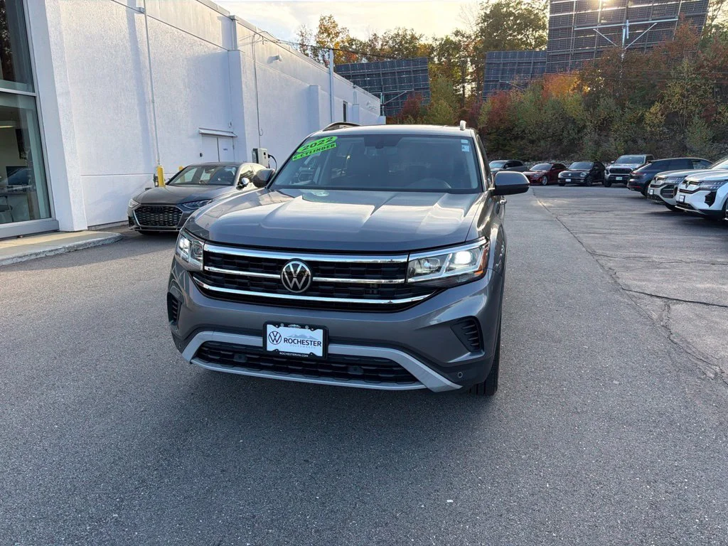 Used 2022 Gray Volkswagen 3.6L V6 SE w/Technology image 1