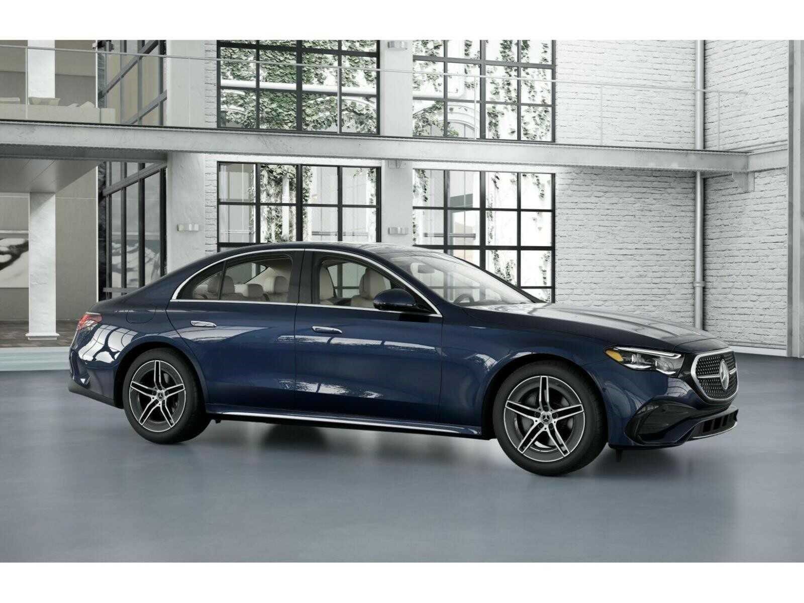 New 2026 Nautical Blue Metallic Mercedes-Benz E 350 4D Sedan image 14