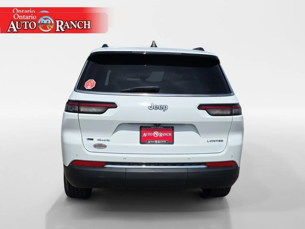 Used 2021 Bright White Clearcoat Jeep Limited image 4
