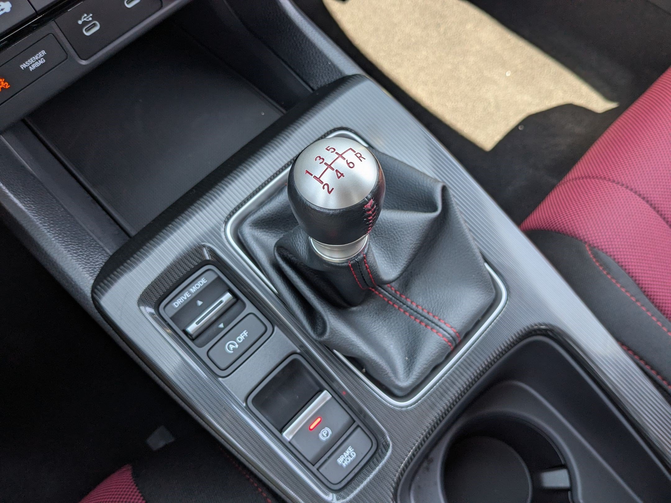 New 2026 Platinum White Pearl Honda Manual image 20