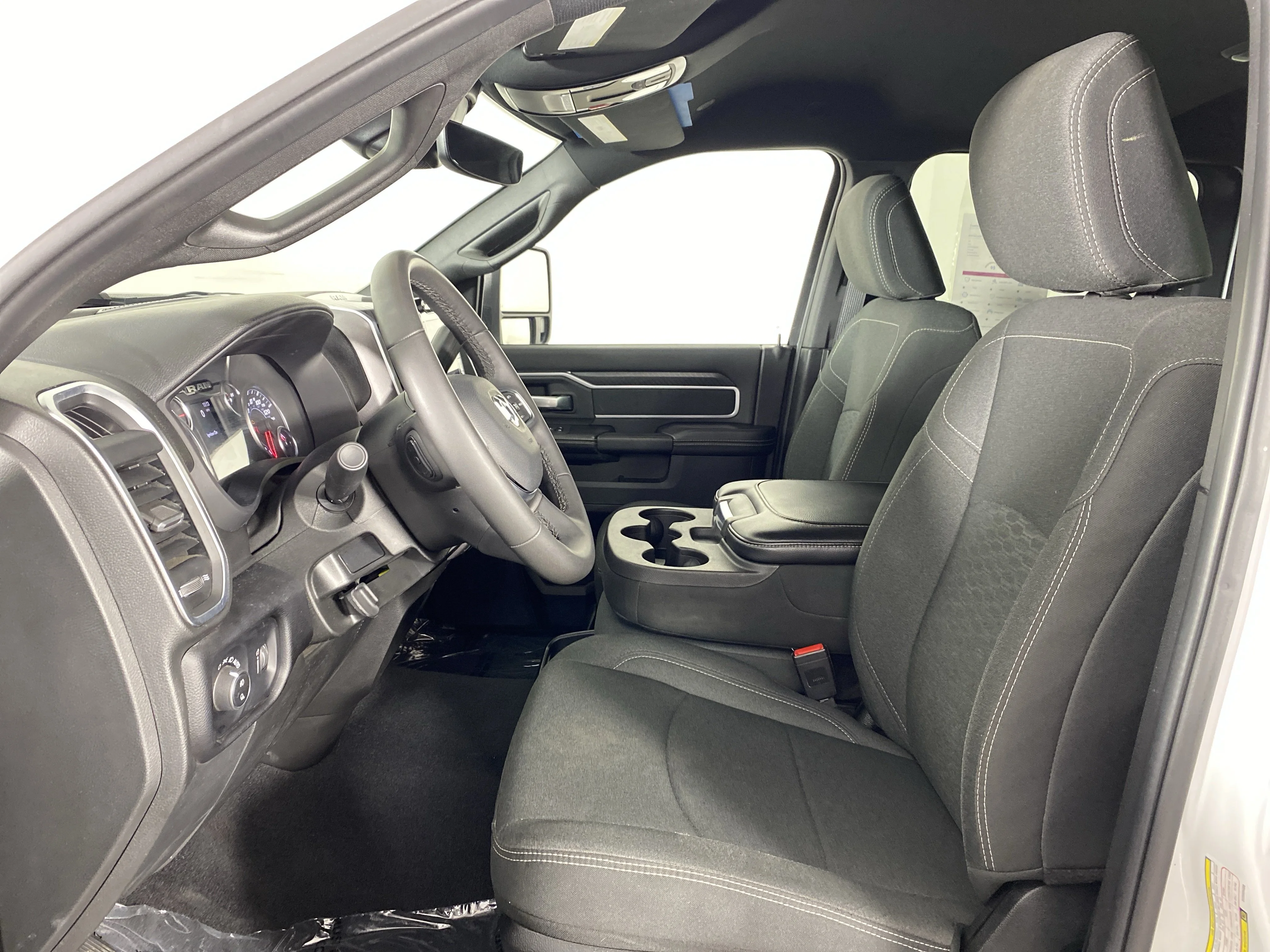 Used 2025 Bright White Clearcoat Ram Big Horn image 15