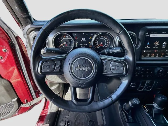 Certified Used 2022 Red Jeep Unlimited Willys image 12