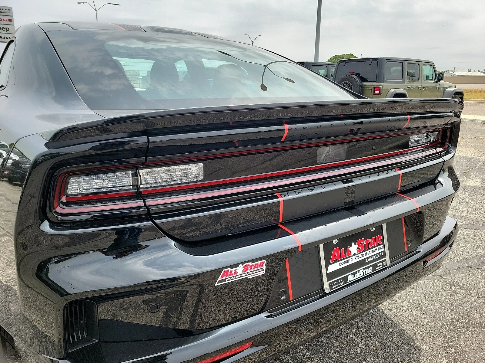 New 2026 Diamond Black Crystal Pearlcoat Dodge SCAT PACK 4-DOOR AWD image 9