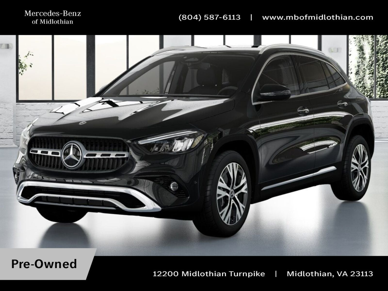 Certified Used 2026 Black Mercedes-Benz GLA 250 image 1
