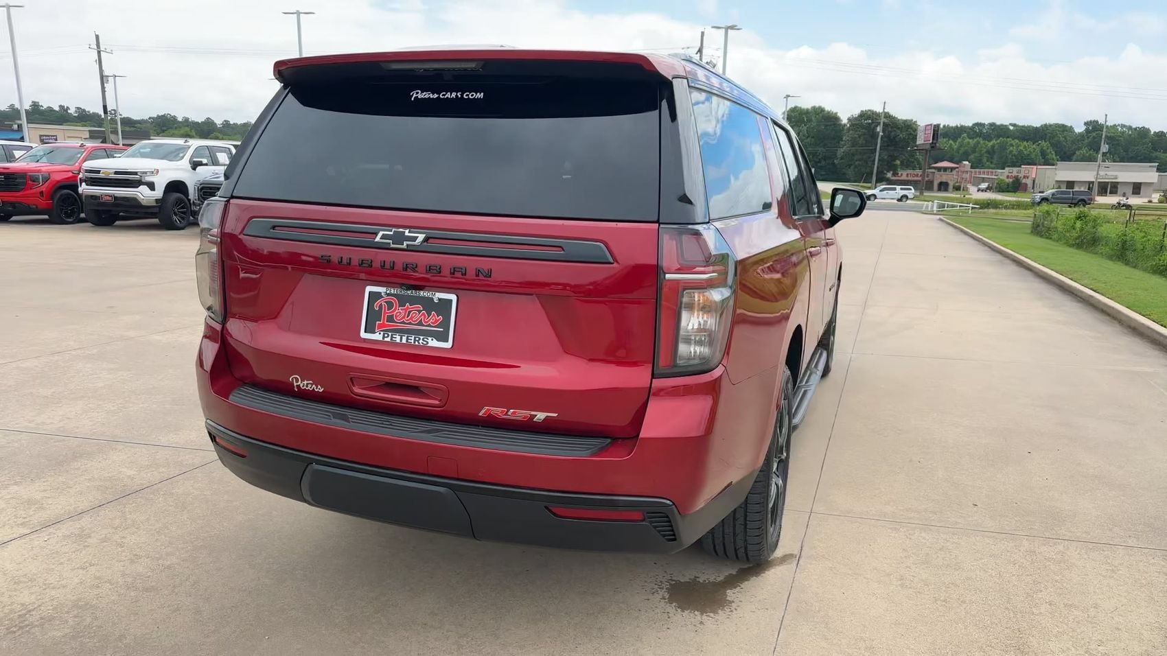 Used 2024 Radiant Red Tintcoat Chevrolet RST image 8