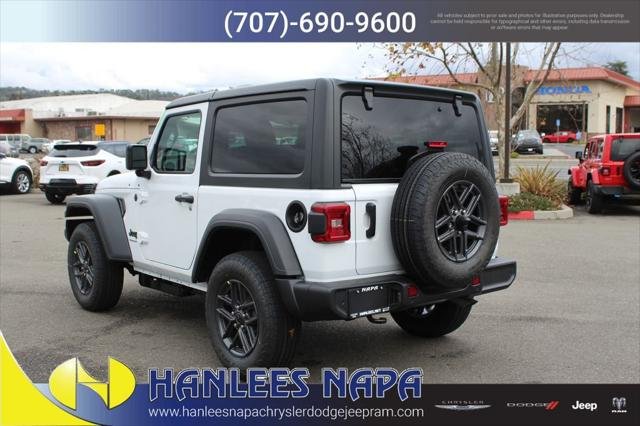New 2026 Bright White Clear-Coat Exterior Paint Jeep Sport S image 9