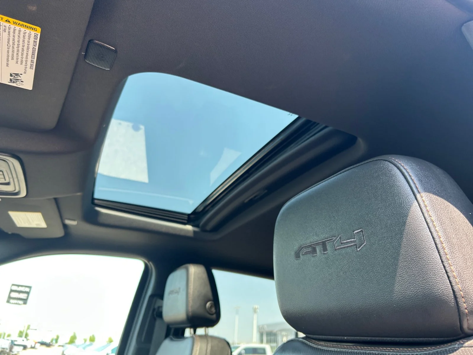 Used 2025 Gray GMC AT4 Crew Cab 6.2L Leather Sunroof Navigation 4x4 image 18