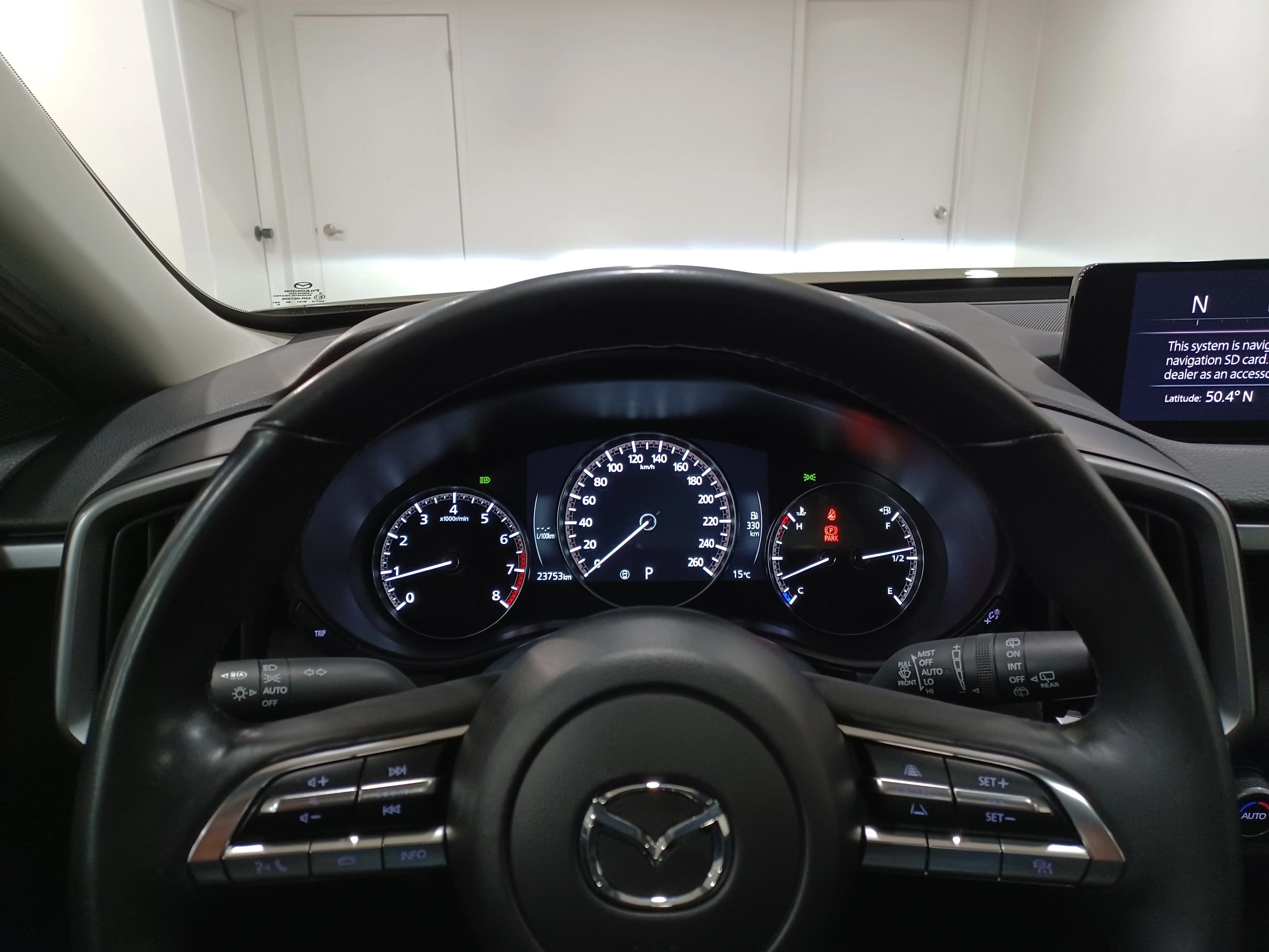 Certified Used 2024 Zircon Sand Metallic Mazda GS-L AWD* Adaptive Cruise | Pano Roof | Htd Wheel | Lane Keep Assist | Blind Spot Detection image 15