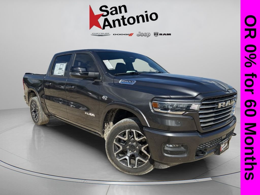 New 2026 Granite Crystal Metallic Clear-Coat Exterior Paint RAM Laramie image 1
