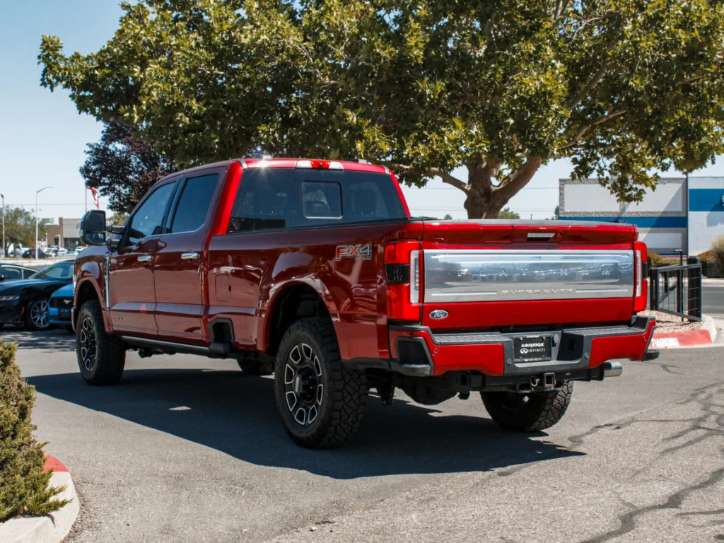 Used 2024 RAPID RED Ford Platinum image 8