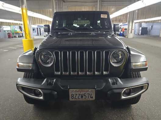 Used 2022 Jeep Wrangler Unlimited Sahara with VIN 1C4HJXEN8NW122915 for sale in Kansas City