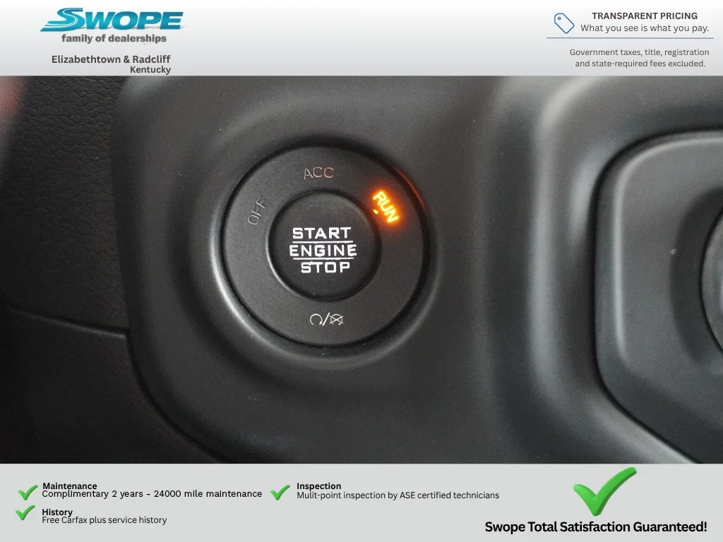 Used 2018 Ocean Blue Metallic Clearcoat Jeep Sport image 18