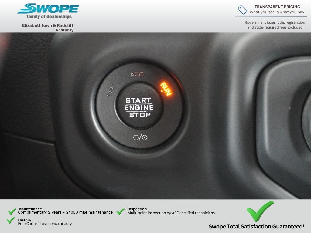 Used 2018 Ocean Blue Metallic Clearcoat Jeep Sport image 18