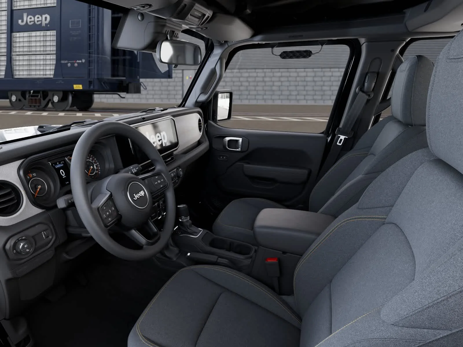 New 2025 Black Clearcoat Jeep Sport image 22
