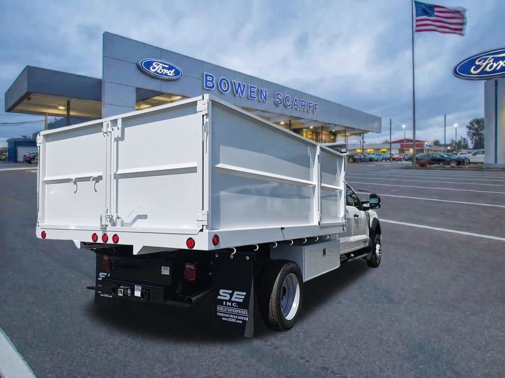 New 2024 Oxford White Ford Landscape Dump image 2