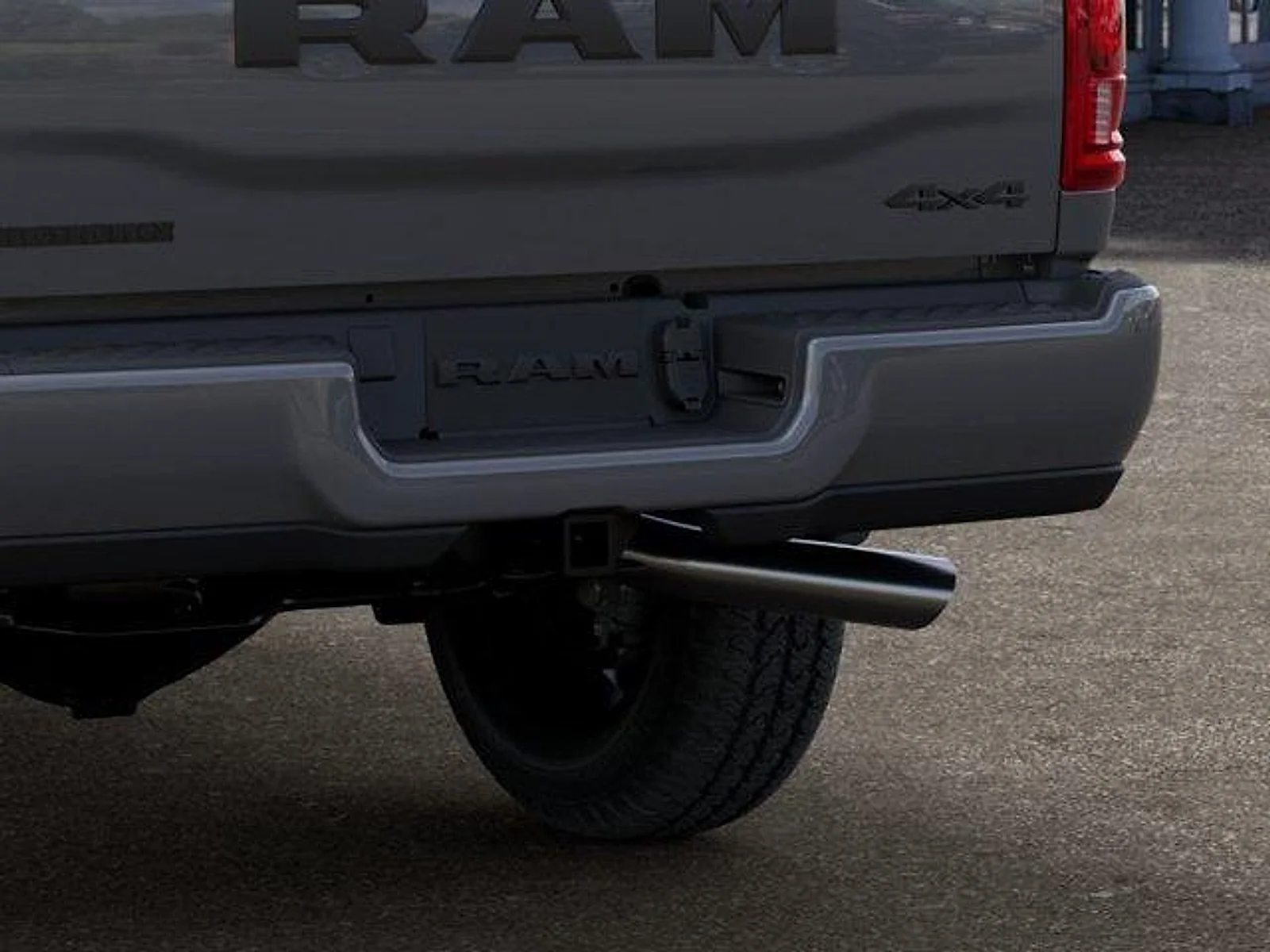 New 2027 Ceramic Gray Clear-Coat Exterior Paint RAM Big Horn 4x4 Crew Cab 6