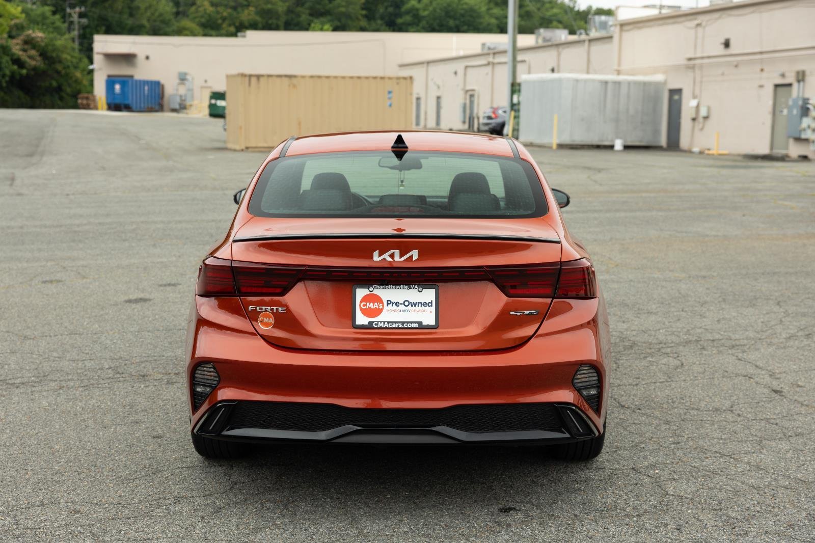 Used 2024 Fire Orange Kia GT-Line image 4