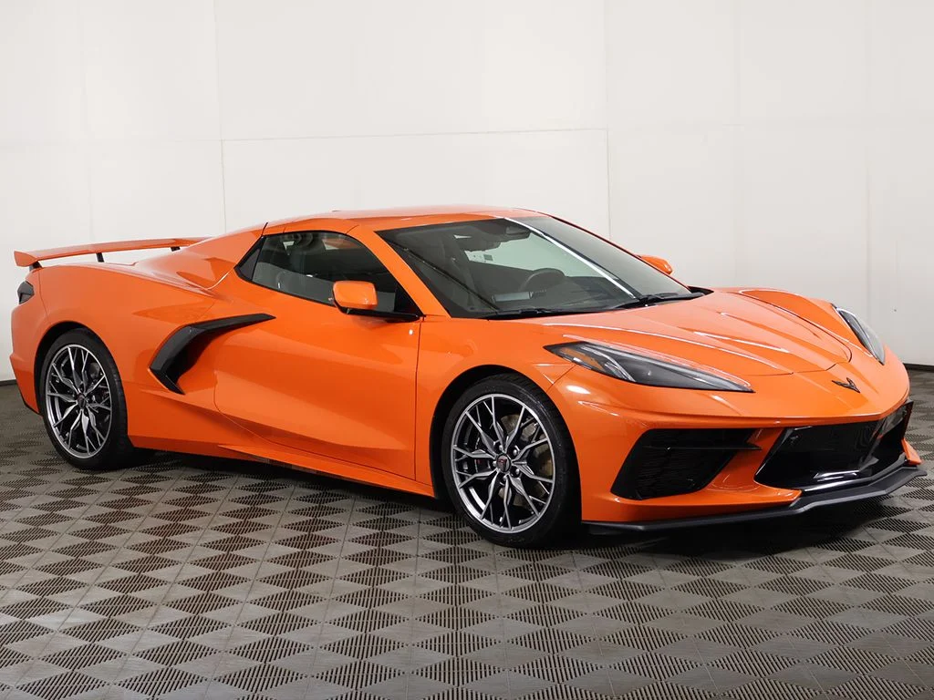 Used 2025 Orange Chevrolet Stingray image 11