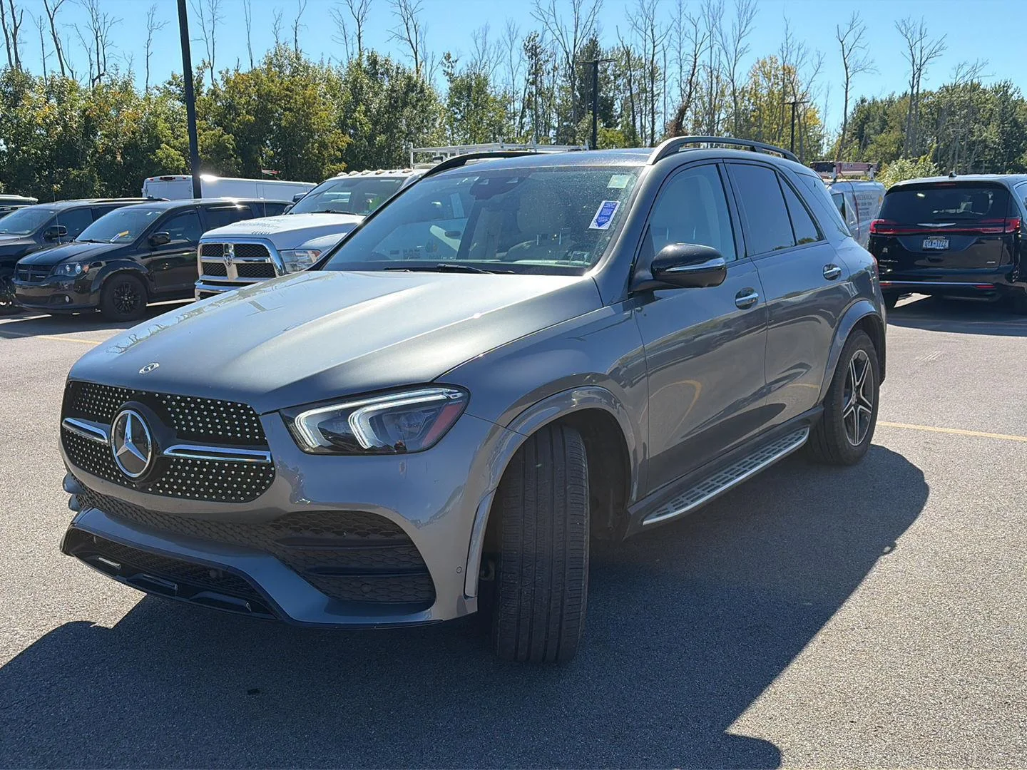 Used 2023 Selenite Grey Metallic Mercedes-Benz GLE 350 image 4